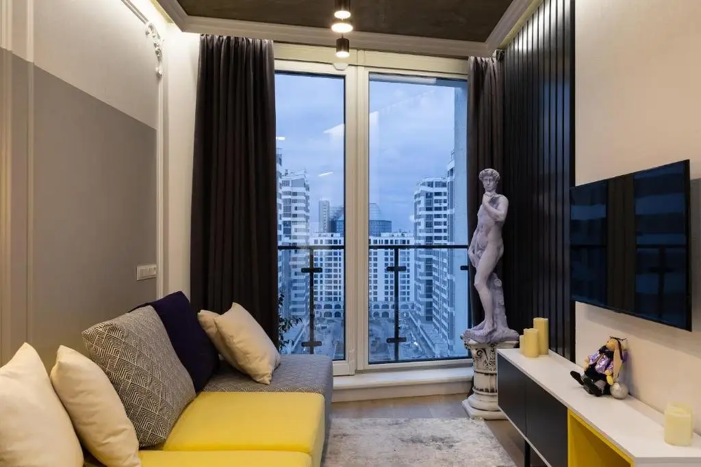 Минск: LOFT#1 Brand New Luxury Apartment with a Spectacular View, Mayak Minsk