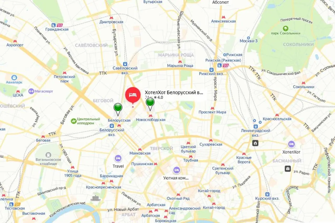 Москва: Хостел ХотелХот Белорусский Вокзал