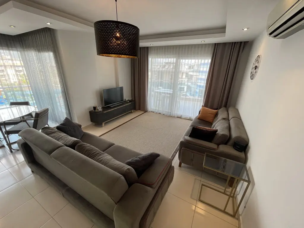 Аланья: Апартаменты SA Apartments! Двухуровневая квартира с видом на горы