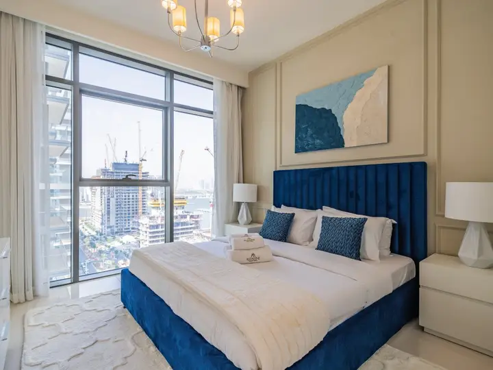 Дубай: Apartments Exceptional 2BR in Beach Vista Palm Jumeirah