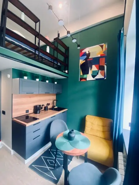 Апартаменты New Scandi Green на Тульской — фото 1