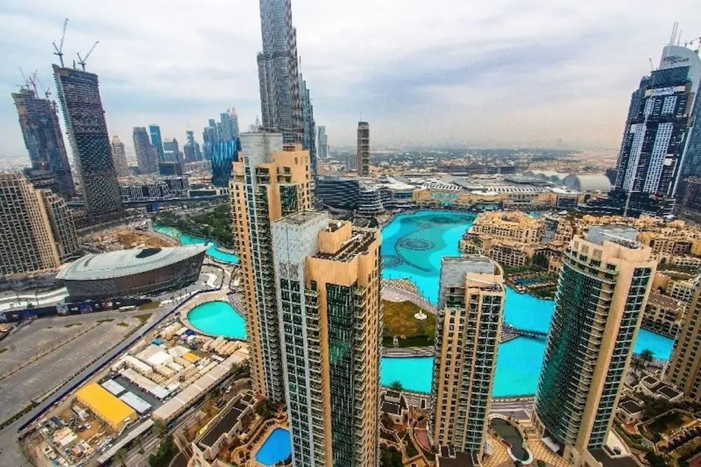 Дубай: 29 Boulevard Tower 1 - Burjkhalifa And Fountan View