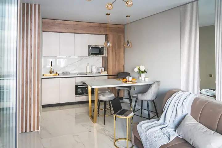 Санкт-Петербург: Квартира Kvartirika Golden Cozy у Финского залива
