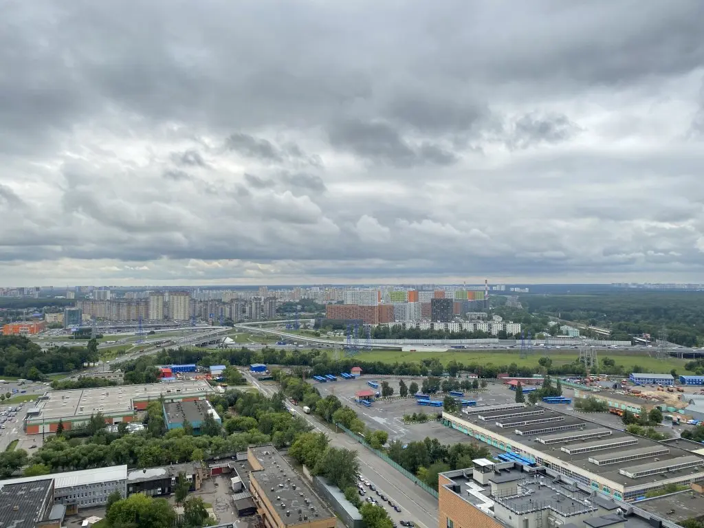 Москва: Квартира Светлая Видовая Студия у Метро Озерная