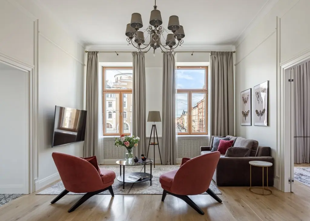 Санкт-Петербург: Minin Apartments на Белинского 120м²