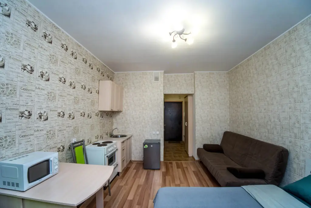 Красноярск: Studiya Dlya 4 Chelovek V Studgorodke Flat