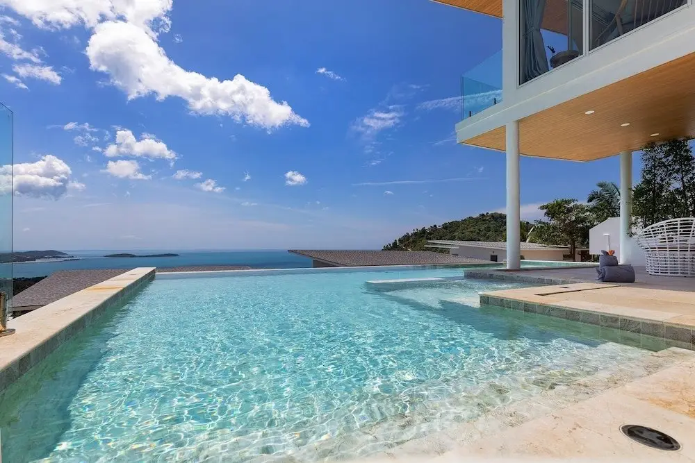 Самуи: chaweng noi sea view cherry villa