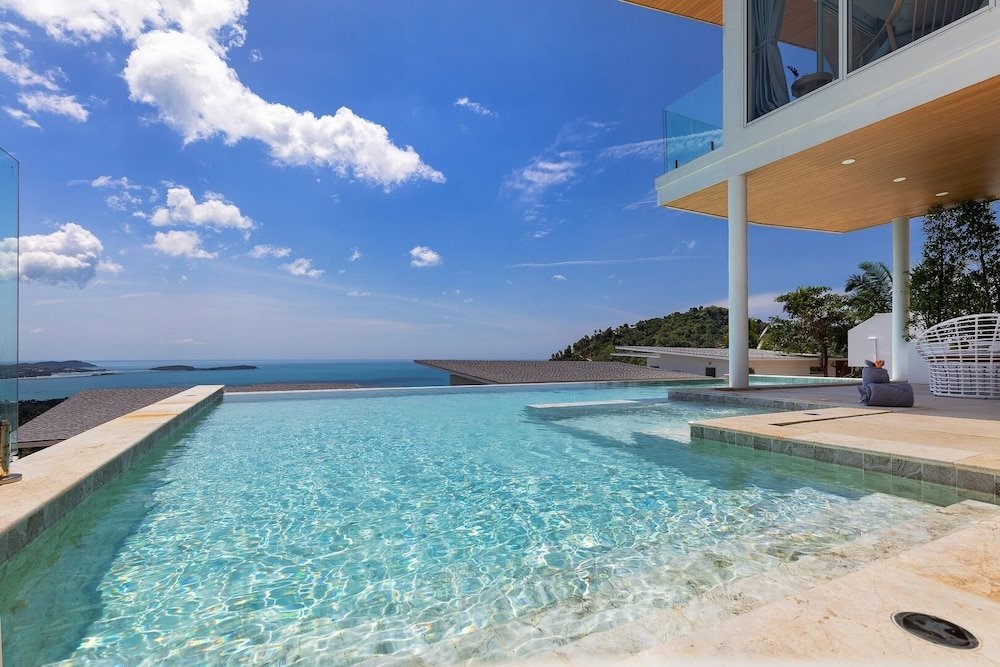 Самуи: chaweng noi sea view cherry villa