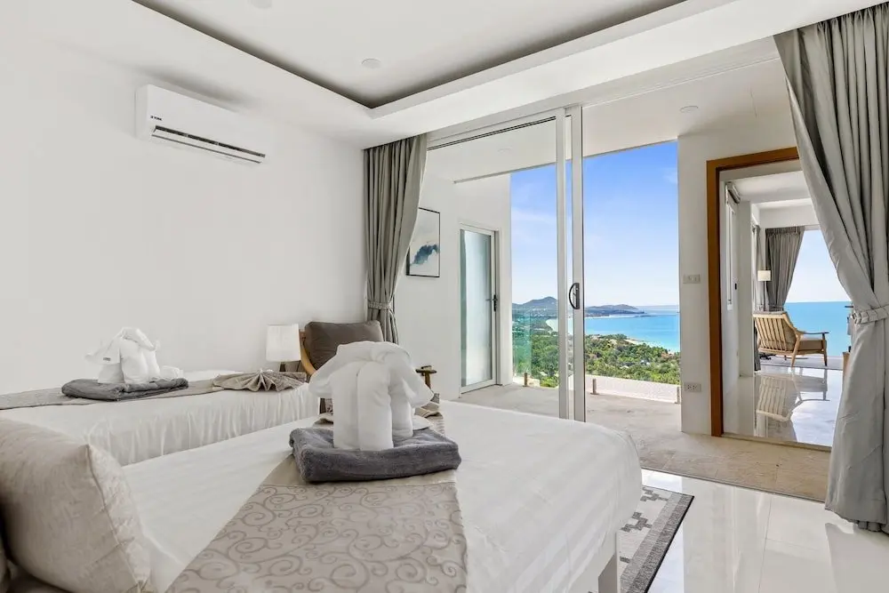 Самуи: chaweng noi sea view cherry villa