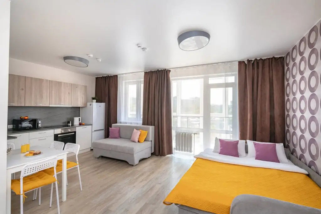 Апартаменты TopHouse на Можжевеловой 18 студия 12 этаж — фото 1