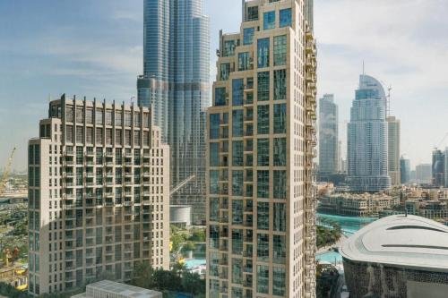 Дубай: Modern Apartment Great View Of Burj Khalifa