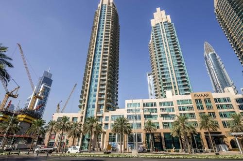 Дубай: Modern Apartment Great View Of Burj Khalifa