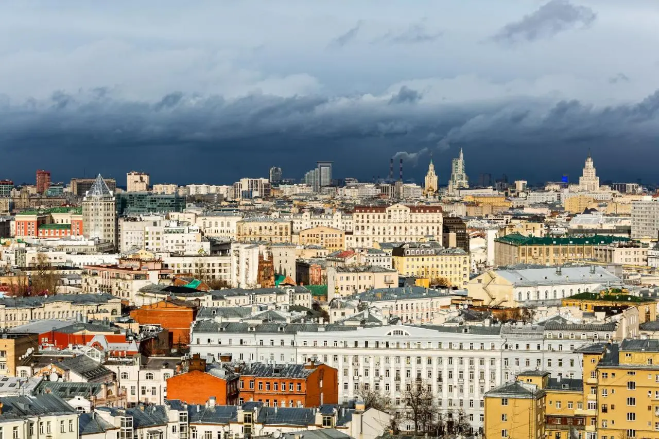 Shiryayevo: Great view on Kremlin 2 rooms apartment 23 floor