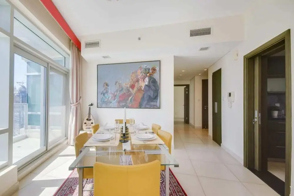 Дубай: Stylish Apartment With the Best Burj Views