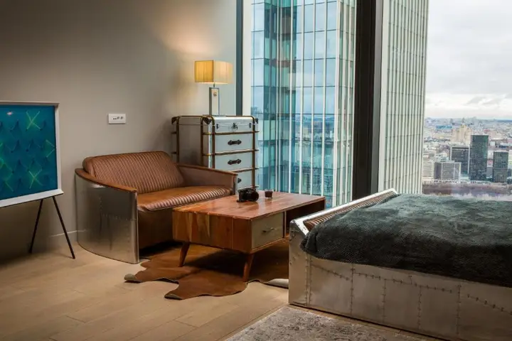 Москва: Апартаменты Aviator Style Neva Tower 40