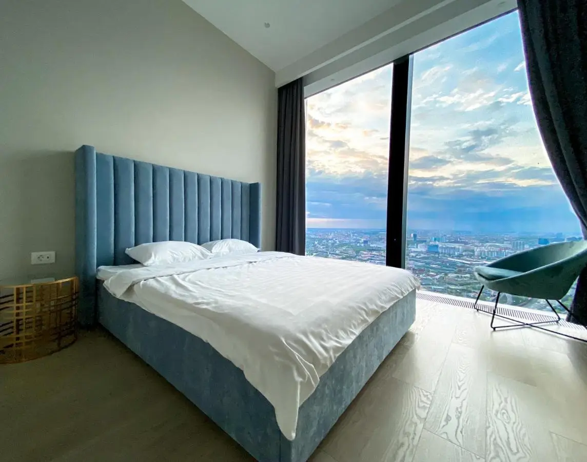Москва: SkyRent24 Neva apartment Moscow City 63 floor 3 комнаты Апартамент Москва Сити 63 этаж