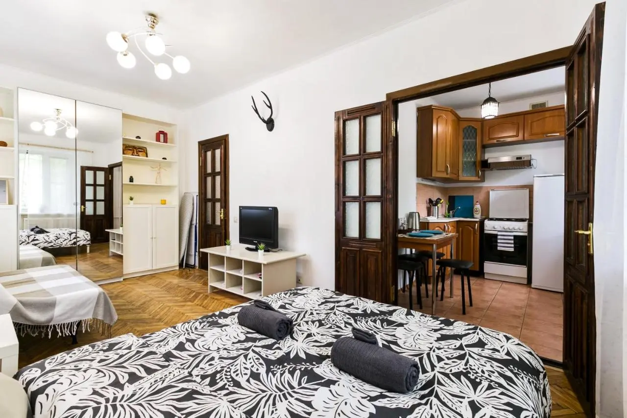 Москва: Tverskaya White Apartment in City Centre