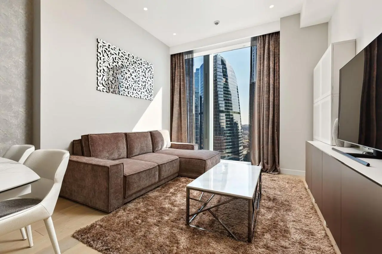 Москва: SkyRent24 Moscow City Golden apartment 3х комнатные Апартаменты Москва Сити