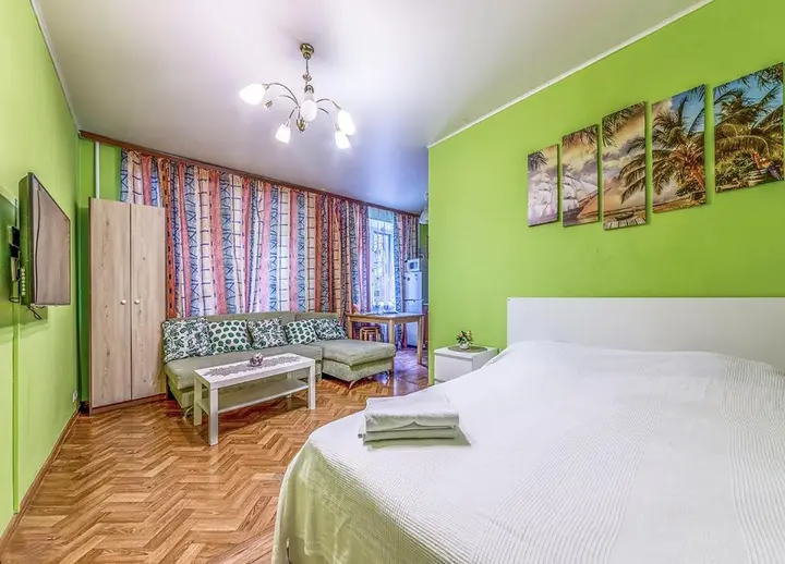 Москва: Apartment Hanaka Fortunatovskaya 19