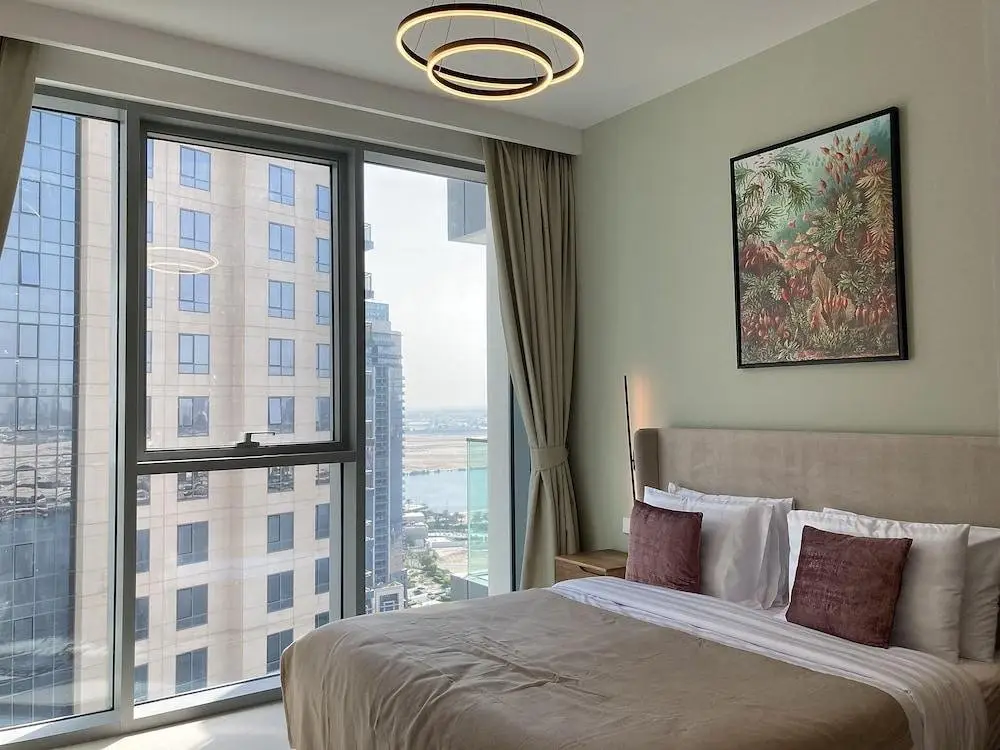 Дубай: Апартаменты SuperHost Stylish Apartment Facing Creek Harbour