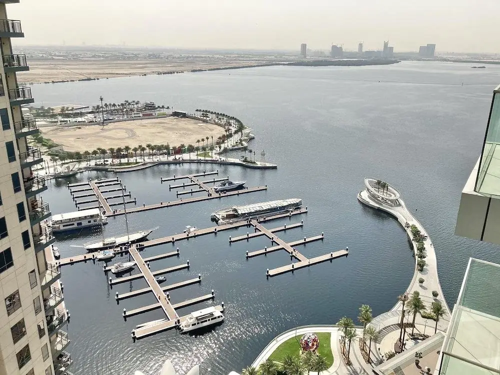 Дубай: Апартаменты SuperHost Stylish Apartment Facing Creek Harbour
