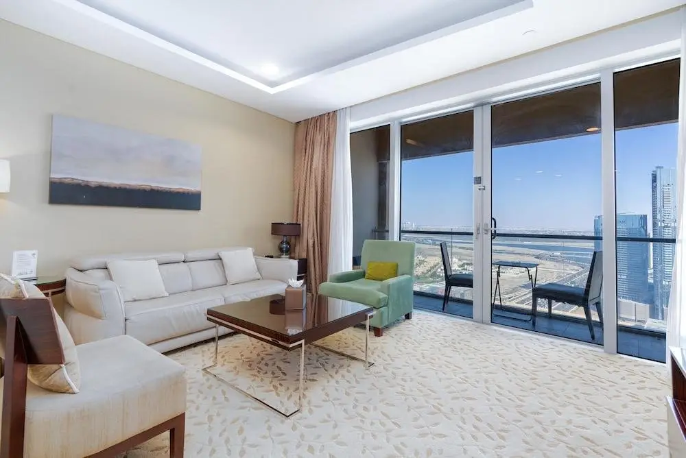 Дубай: Апартаменты SuperHost - Gorgeous High-Rise Apt with Panoramic City Views | Address Dubai Mall