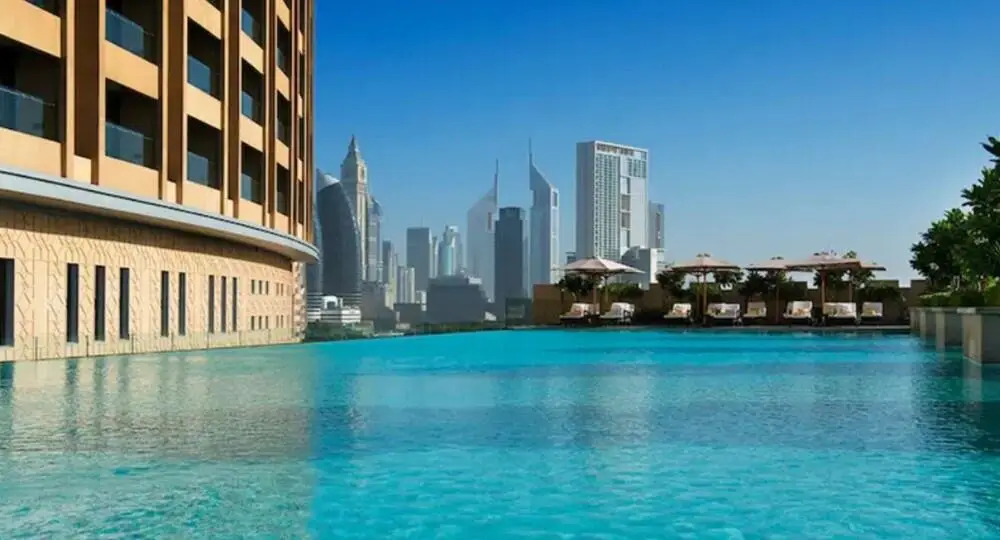 Дубай: Апартаменты SuperHost Glamorous Apt with Terrace Overlooking Skyline I Address Dubai Mall