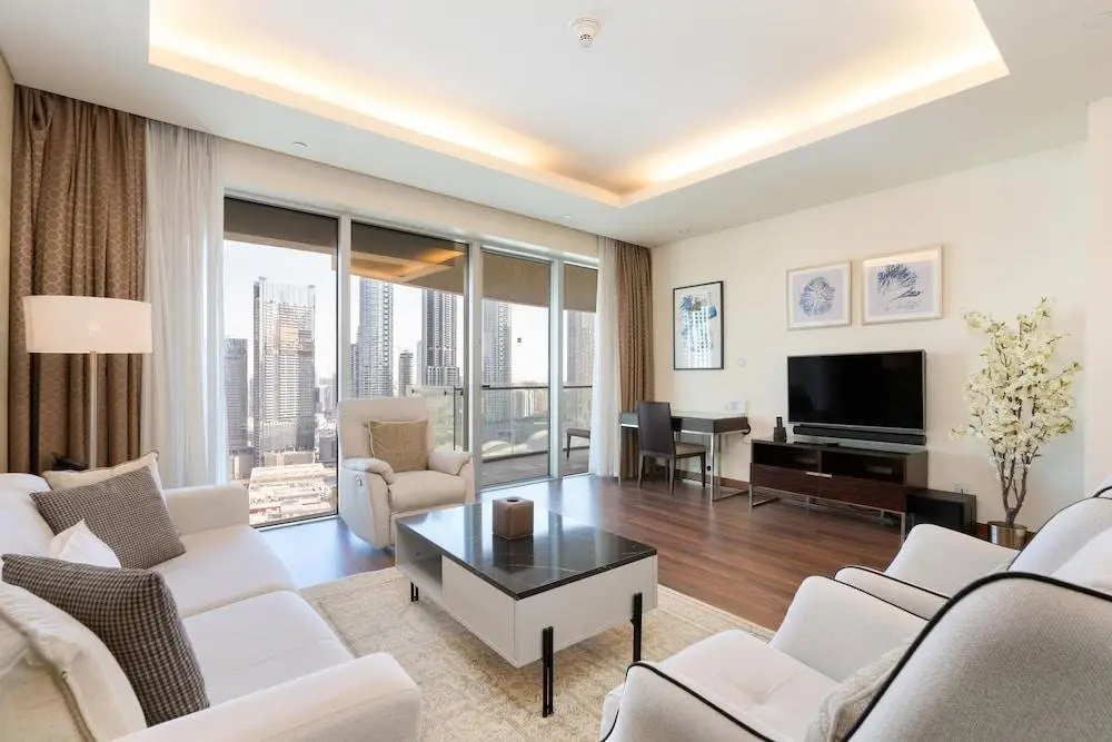 Апартаменты SuperHost Glamorous Apt with Terrace Overlooking Skyline I Address Dubai Mall — фото 1