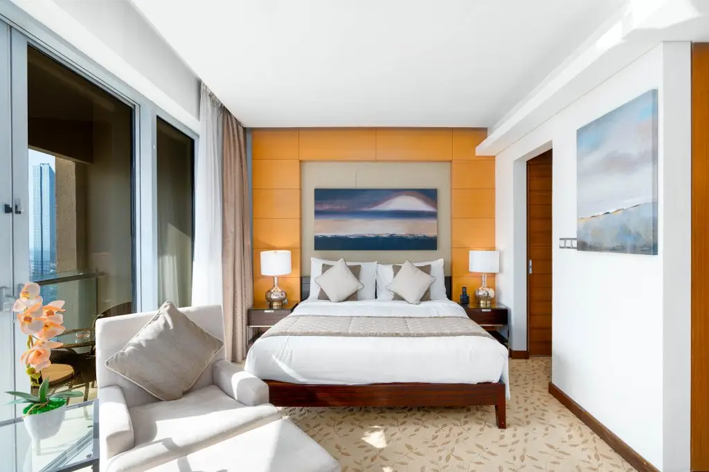 Дубай: Апартаменты SuperHost - Amazing Burj Khalifa View From This Sleek Studio | Address Dubai Mall