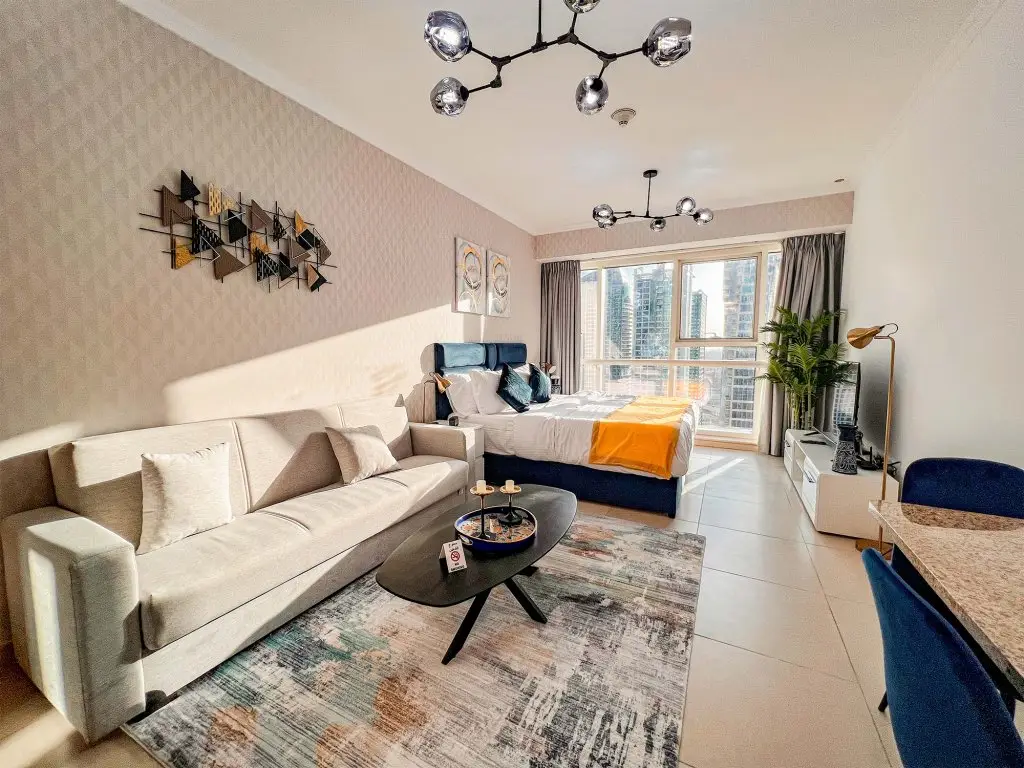 Дубай: Апартаменты Cosmos Living Elegant Studio Near Dubai Marina