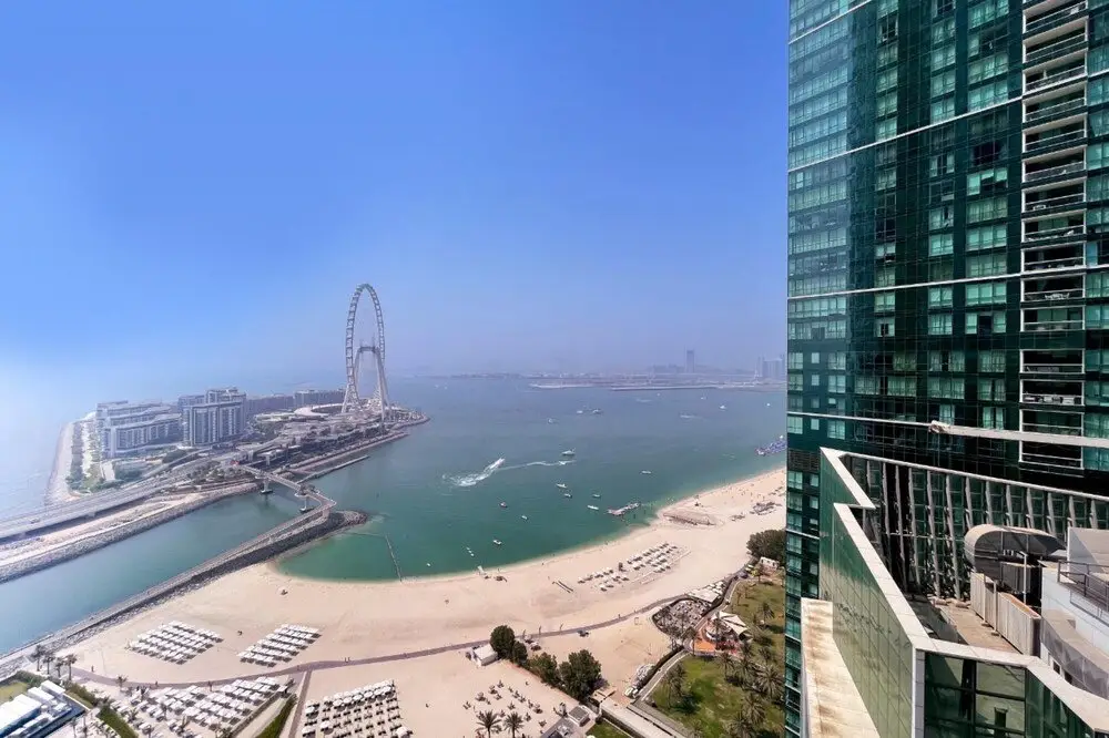 Дубай: 3BR APT w Beach Access Address JBR