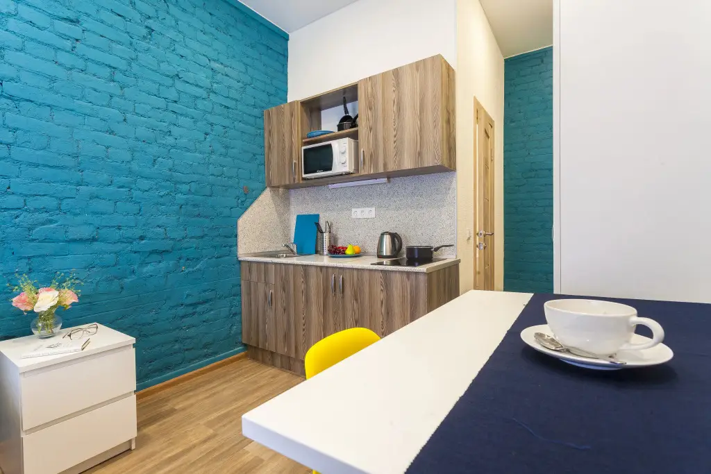Санкт-Петербург: Апартаменты MyRoom у Авроры с кроватью King-size с бесконтактным заездом