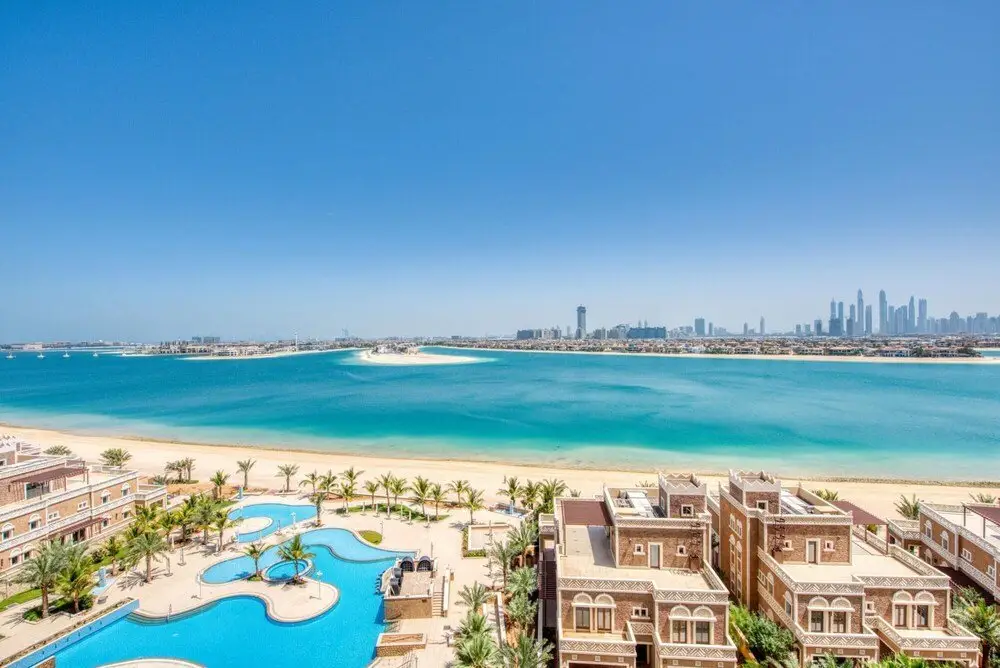 Дубай: Luxury Palm Property w Beach Sea View