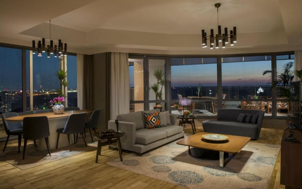 Стамбул: Fancy Apartment with Shared Pool and Refreshing View in Maslak