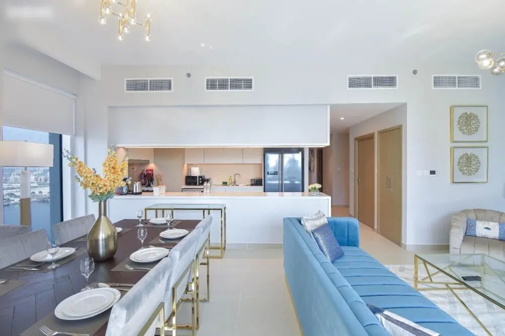 Дубай: Executive 3BR Apt Creek Harbour