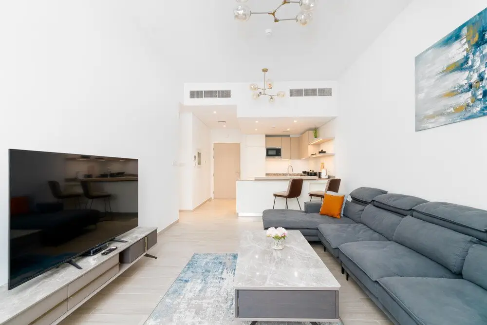 Дубай: SuperHost - Tranquil Cozy Apartment in the Heart of JVC