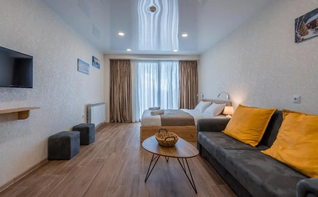 Гудаури: New Gudauri Atrium Apartment 218