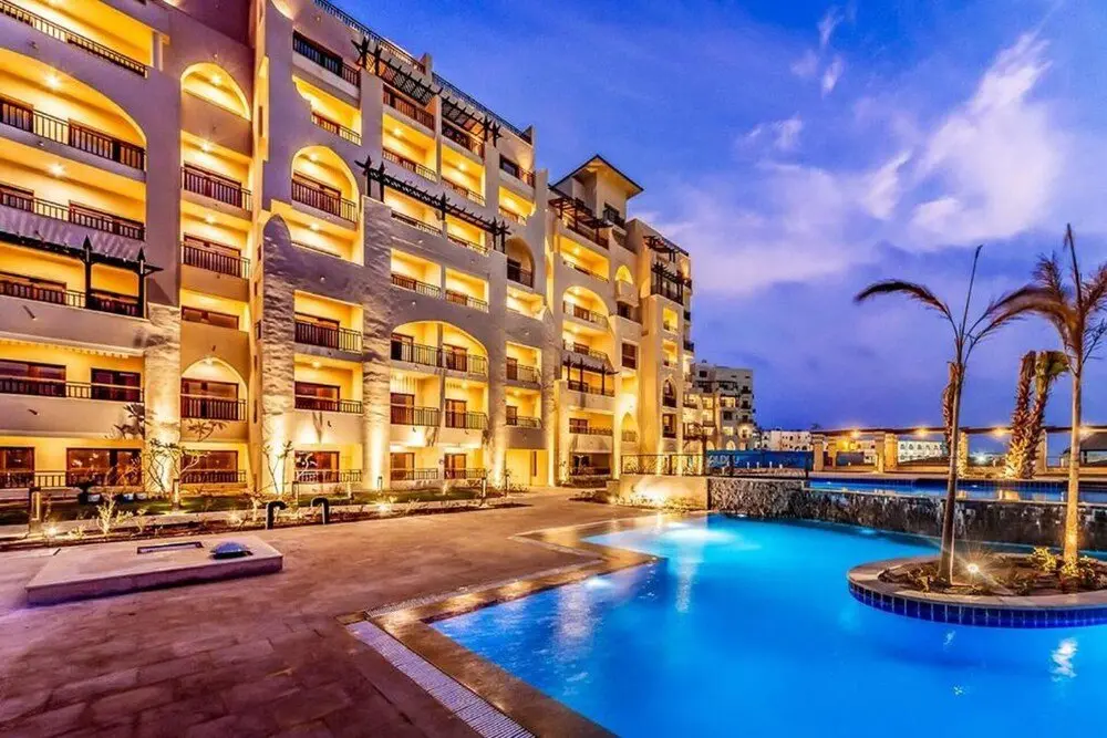 Хургада: Ocean View 1-bed Apartment Aldau Height Long&short