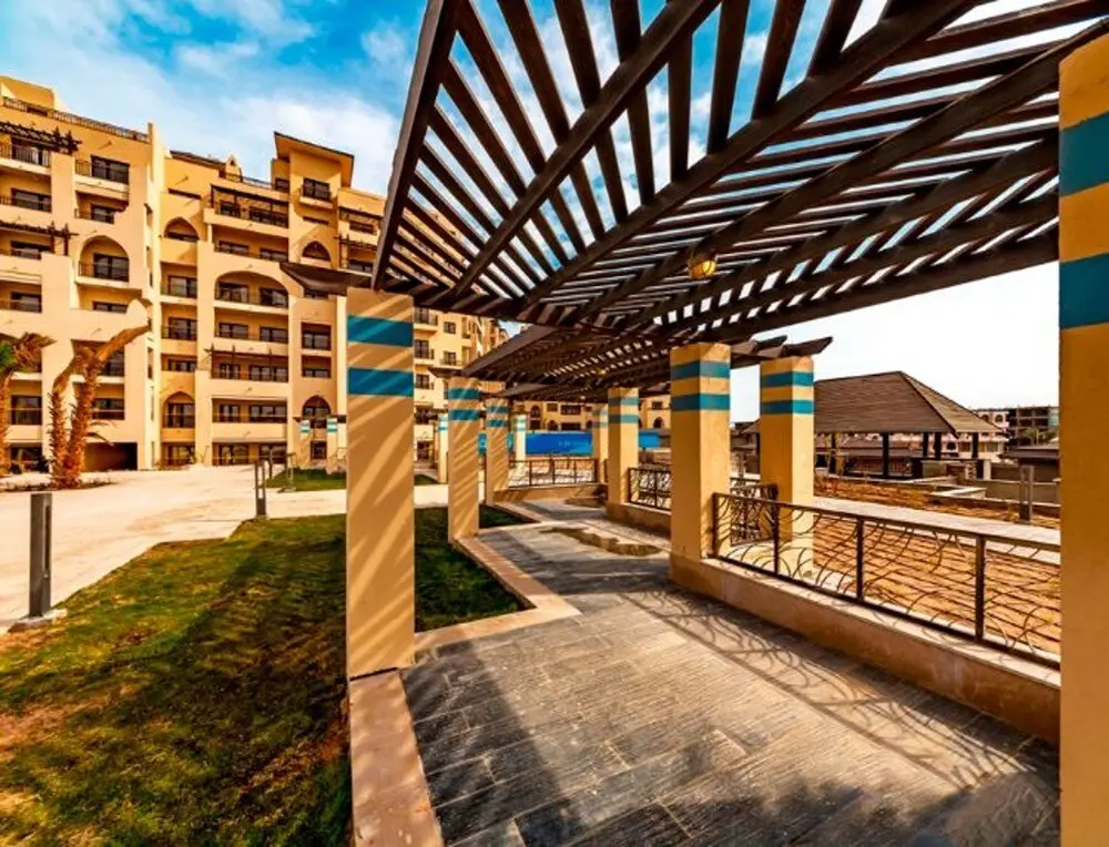 Хургада: Ocean View 1-bed Apartment Aldau Height Long&short