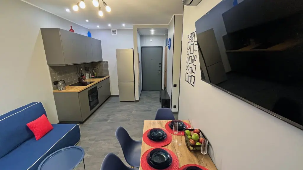 Москва: Квартира Уютные апартаменты Prime Blue в ЖК Савеловский Сити в центре Москвы