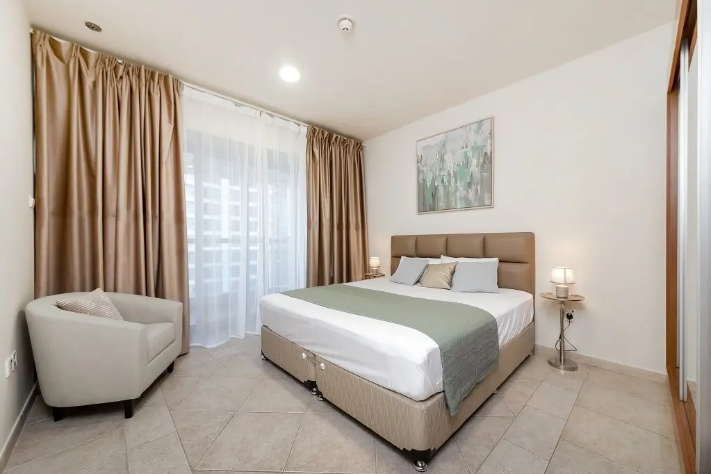 Дубай: Апартаменты Princess tower 1 br new furnished