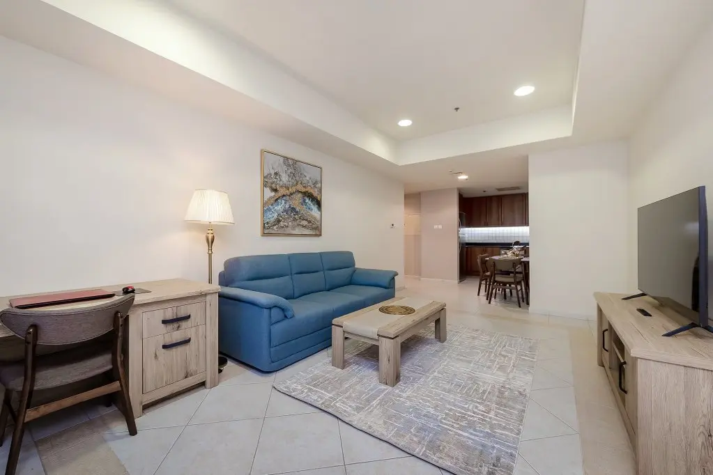 Дубай: Апартаменты Princess tower 1 br new furnished
