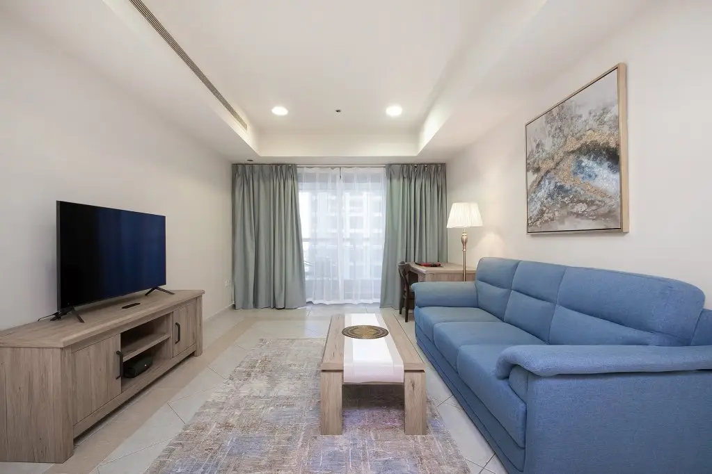 Дубай: Апартаменты Princess tower 1 br new furnished