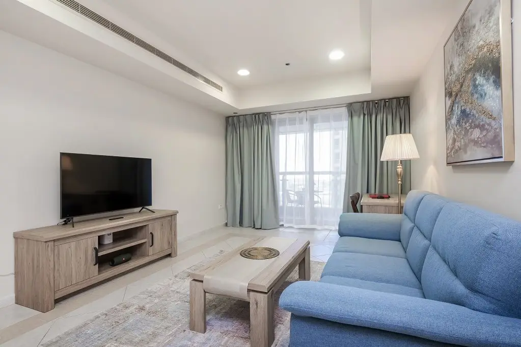 Дубай: Апартаменты Princess tower 1 br new furnished