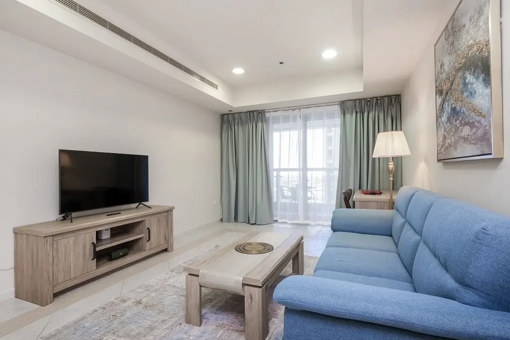 Дубай: Апартаменты Princess tower 1 br new furnished