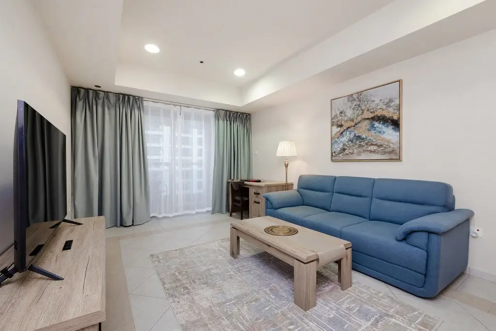 Дубай: Апартаменты Princess tower 1 br new furnished