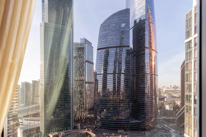 Москва: Квартира с потрясающим видом на Москва-Сити