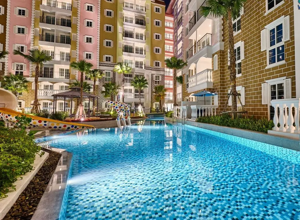 На Чом Тхиан: Квартира Seven Seas Cote D' Azur Resort Лазурный Берег