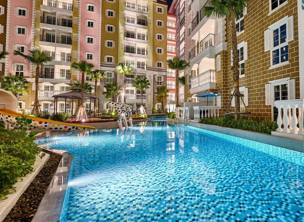 На Чом Тхиан: Квартира Seven Seas Cote D' Azur Resort Лазурный Берег
