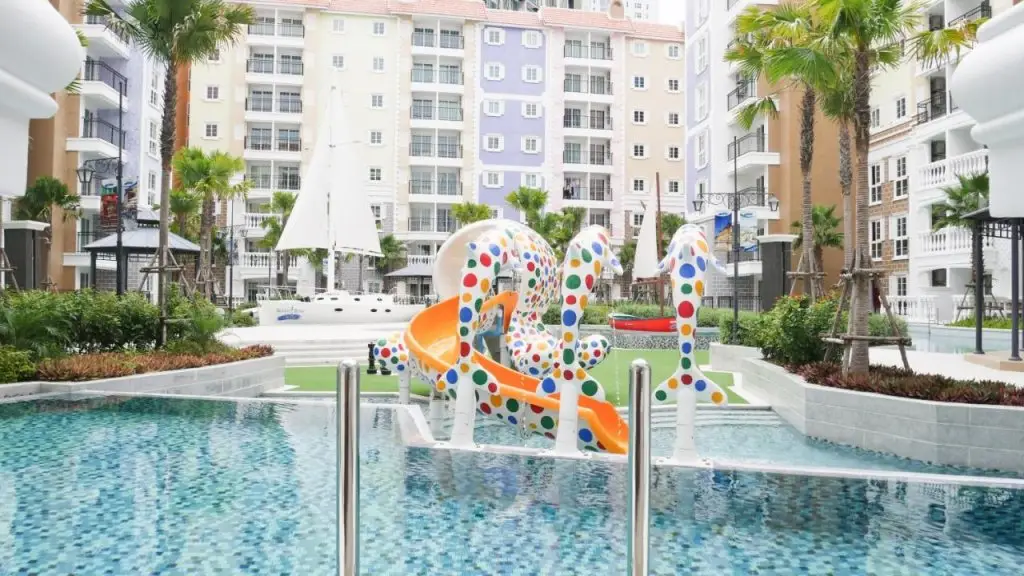 На Чом Тхиан: Квартира Seven Seas Cote D' Azur Resort Лазурный Берег